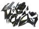 2006-2007 Suzuki GSXR 600 / GSXR 750 Motorcycle Fairings - Glossy Black Gold Stripe Canada
