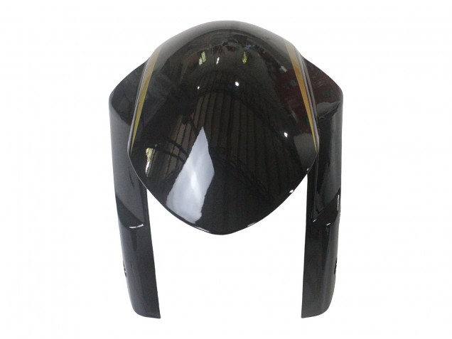 2006-2007 Suzuki GSXR 600 / GSXR 750 Motorcycle Fairings - Glossy Black Gold Stripe Canada