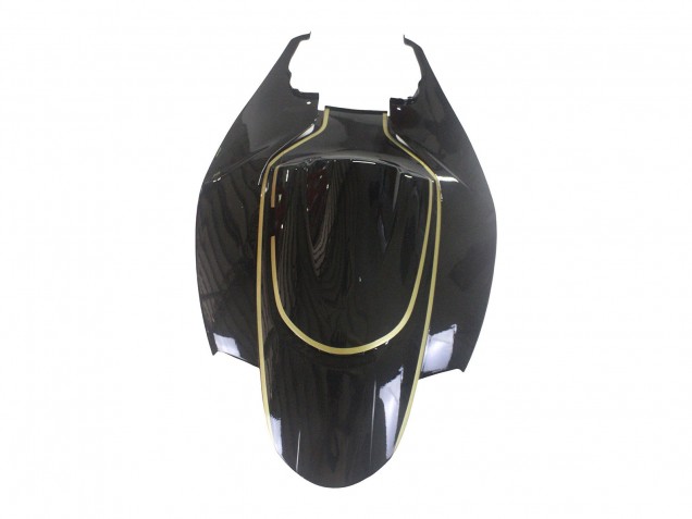 2006-2007 Suzuki GSXR 600 / GSXR 750 Motorcycle Fairings - Glossy Black Gold Stripe Canada