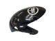 2006-2007 Suzuki GSXR 600 / GSXR 750 Motorcycle Fairings - Glossy Black White Motul Lucky Strike Canada