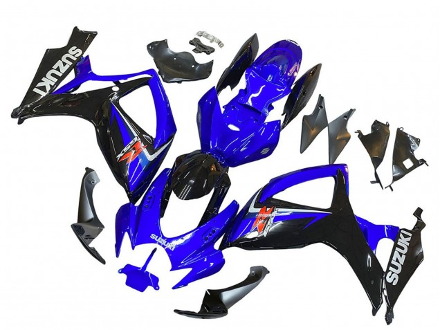 2006-2007 Suzuki GSXR 600 / GSXR 750 Motorcycle Fairings - Blue Black Red Canada