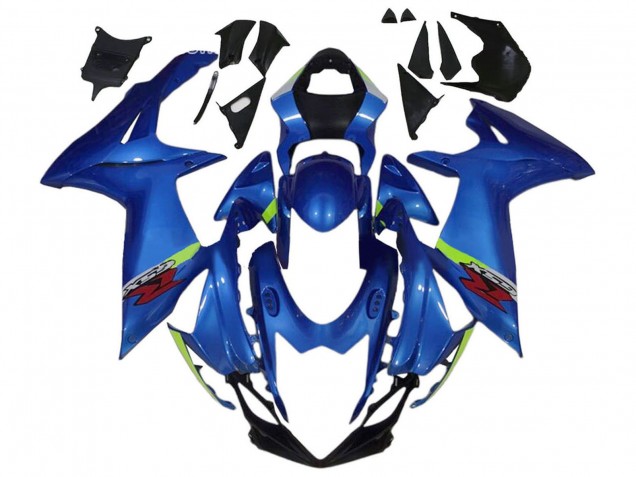 2011-2024 Suzuki GSXR 600 / GSXR 750 Motorcycle Fairings - Blue Green Red Canada