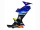2011-2024 Suzuki GSXR 600 / GSXR 750 Motorcycle Fairings - Blue Yellow Canada
