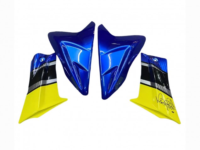 2011-2024 Suzuki GSXR 600 / GSXR 750 Motorcycle Fairings - Blue Yellow Canada