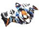 2011-2024 Suzuki GSXR 600 / GSXR 750 Motorcycle Fairings - Light Blue Orange Black White Shark 46 Canada