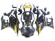 2019-2021 Yamaha YZF R3/R25 Motorcycle Fairings - Gold Black Carbon Fiber Canada
