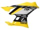 2019-2021 Yamaha YZF R3/R25 Motorcycle Fairings - Yellow White Black Stripe Canada