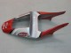 2000-2001 Yamaha YZF 1000 R1 Motorcycle Fairings - Silver Red Fortuna Motul Canada