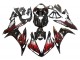 2004-2006 Yamaha YZF 1000 R1 Motorcycle Fairings - Glossy Black Red Flame Canada