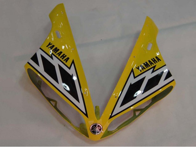 2004-2006 Yamaha YZF 1000 R1 Motorcycle Fairings - Yellow White Glossy Black Canada