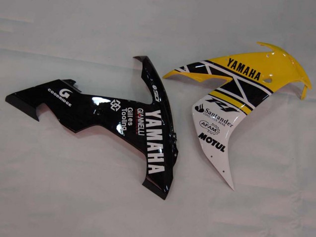 2004-2006 Yamaha YZF 1000 R1 Motorcycle Fairings - Yellow White Glossy Black Canada