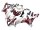 2004-2006 Yamaha YZF 1000 R1 Motorcycle Fairings - Silver Red Fortuna Motul Canada