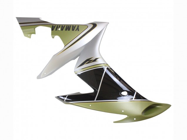2004-2006 Yamaha YZF 1000 R1 Motorcycle Fairings - Light Gold White Glossy Black Canada