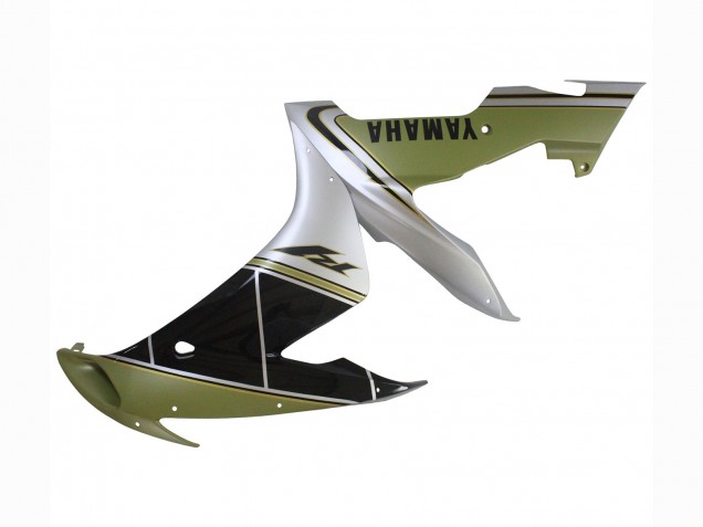 2004-2006 Yamaha YZF 1000 R1 Motorcycle Fairings - Light Gold White Glossy Black Canada
