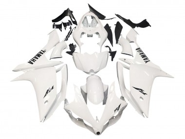 2007-2008 Yamaha YZF 1000 R1 Motorcycle Fairings - White Black Canada