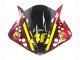 2009-2011 Yamaha YZF 1000 R1 Motorcycle Fairings - Red Yellow Black Shark 46 Canada