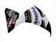 2009-2011 Yamaha YZF 1000 R1 Motorcycle Fairings - Glossy Black White Red Volvo Fimer Yamalube 87 Canada