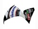 2009-2011 Yamaha YZF 1000 R1 Motorcycle Fairings - Glossy Black White Red Volvo Fimer Yamalube 87 Canada