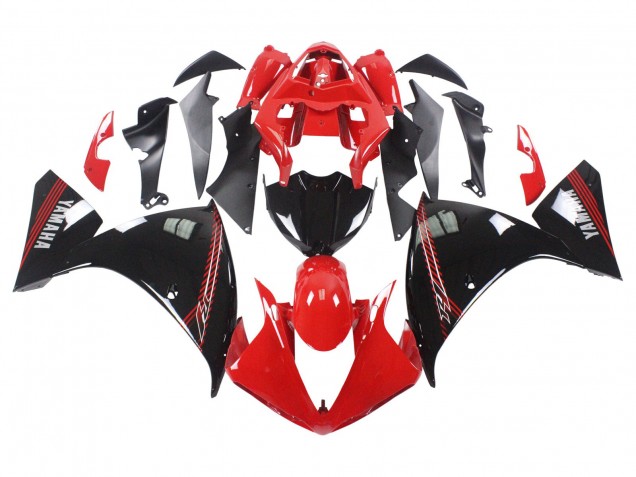 2009-2011 Yamaha YZF 1000 R1 Motorcycle Fairing - Red Black Canada