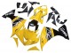 2009-2011 Yamaha YZF 1000 R1 Motorcycle Fairing Kits - Yellow White Black Stripe Canada
