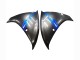 2012-2014 Yamaha YZF 1000 R1 Motorcycle Fairings - Blue Glossy Black Canada