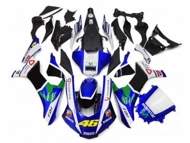 2020-2025 Yamaha YZF 1000 R1 Motorcycle Fairings - White Blue Green Black MoviStar ENEOS Semakin Didepan 46 Canada