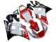 1998-2002 Yamaha YZF 600 R6 Motorcycle Fairings - White Red Black Petronas Yamalube 50th Canada