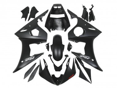 2003-2004 Yamaha YZF R6 Motorcycle Fairings - Matte Black Canada