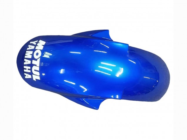 2003-2004 Yamaha YZF R6 Motorcycle Fairings - White Blue Fiat Motul Kastinee Canada