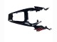 2006-2009 Yamaha YZF R6S Motorcycle Fairing - Glossy Black Red Canada