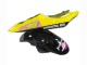 2003-2004 Yamaha YZF R6 Motorcycle Fairings - Yellow Pink Glossy Black Rossi Repsol 46 Canada