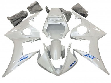 2003-2004 Yamaha YZF R6 Motorcycle Fairings - White Canada