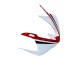 2003-2004 Yamaha YZF R6 Motorcycle Fairings - White Red Glossy Black Canada