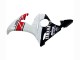 2003-2004 Yamaha YZF R6 Motorcycle Fairings - White Red Glossy Black Motul Canada