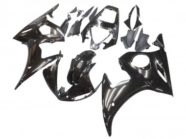 2006-2009 Yamaha YZF R6S Motorcycle Fairings - Glossy Black Canada