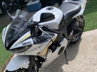 2006-2009 Yamaha YZF R6S Motorcycle Fairings - White Gold Canada