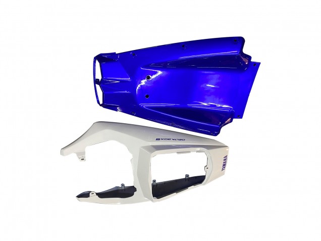 2005 Yamaha YZF 600 R6 Motorcycle Fairings - White Blue Yamalube Canada