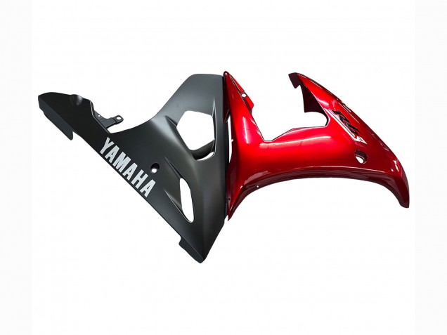 2005 Yamaha YZF 600 R6 Motorcycle Fairing Kits - Red Matte Black Canada