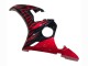 2005 Yamaha YZF 600 R6 Motorcycle Fairings - Black with Red Flame Canada