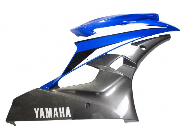 2006-2007 Yamaha YZF 600 R6 Motorcycle Fairings - Blue White Glossy Black Canada