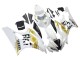 2006-2007 Yamaha YZF 600 R6 Motorcycle Fairings - White Gold Black Fiat Canada