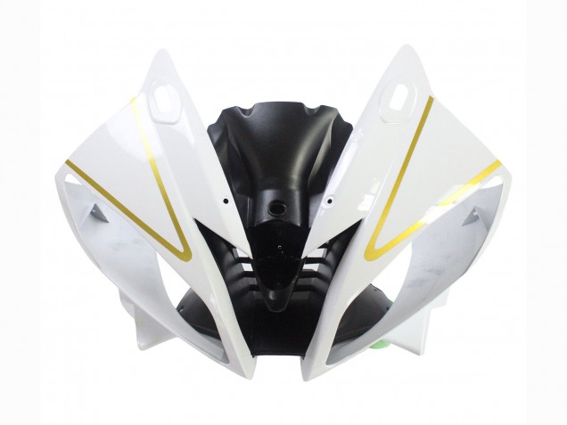 2006-2007 Yamaha YZF 600 R6 Motorcycle Fairings - White Gold Black Fiat Canada