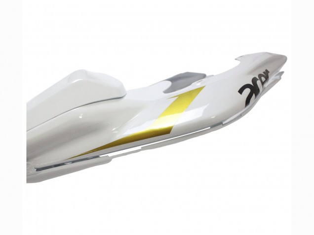 2006-2007 Yamaha YZF 600 R6 Motorcycle Fairings - White Gold Black Fiat Canada