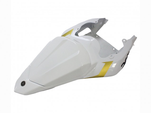 2006-2007 Yamaha YZF 600 R6 Motorcycle Fairings - White Gold Black Fiat Canada