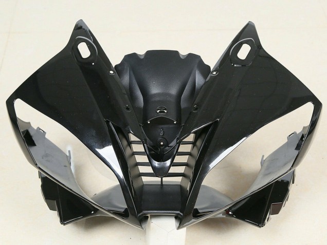 2006-2007 Yamaha YZF 600 R6 Motorcycle Fairings - Glossy Black Matte Black White Motul Michelin Canada