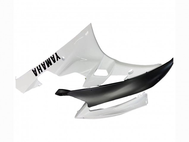 2006-2007 Yamaha YZF 600 R6 Motorcycle Fairings - White Matte Black Canada