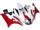2006-2007 Yamaha YZF 600 R6 Motorcycle Fairings - White Red Canada