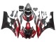 2006-2007 Yamaha YZF 600 R6 Motorcycle Fairings - Red Matte Black Canada