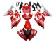 2008-2016 Yamaha YZF 600 R6 Motorcycle Fairings - White Red Black Fiat Acer Canada