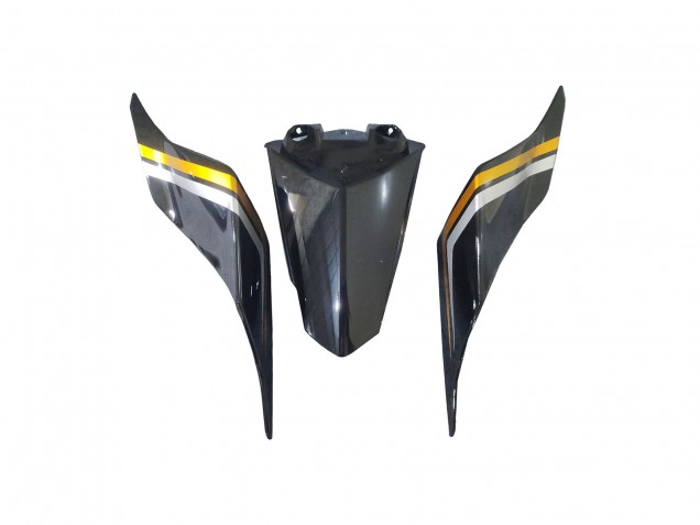 2017-2025 Yamaha YZF 600 R6 Motorcycle Fairings - Gold Black Carbon Fiber Canada